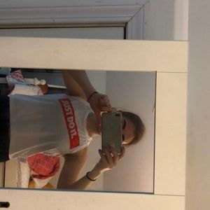 Cropped Nike workout tee